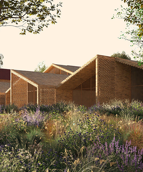 bjarke ingels group unveils sankt lukas hospice, a village-like center in denmark's woodlands