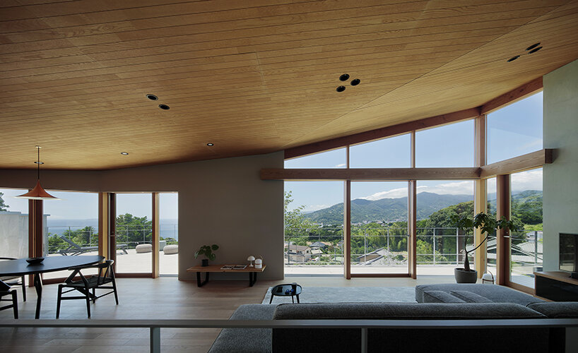 hybrid live-work spaces compose stone residence by FEDL in japanese hillside