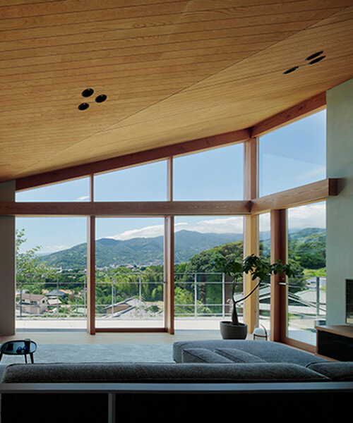 hybrid live-work spaces compose stone residence by FEDL in japanese hillside