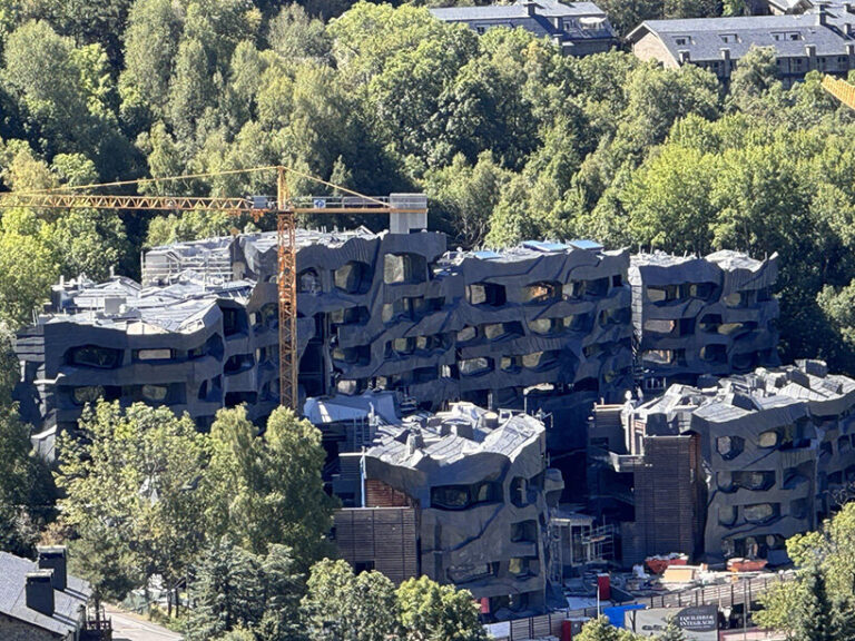 Jean Nouvel s La Querola D ordino Mimics The Mountains Of Andorra