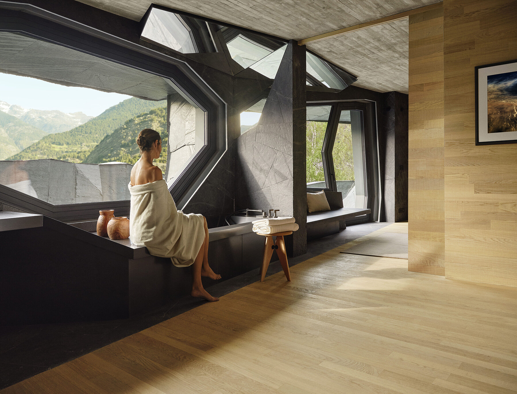 Jean Nouvel s La Querola D ordino Mimics The Mountains Of Andorra