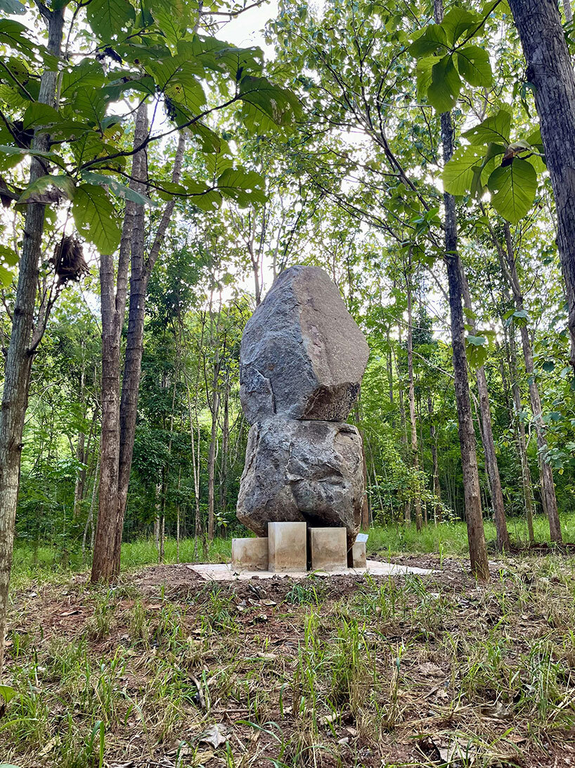 works by louise bourgeois, elmgreen & dragset and more emerge in thai khao yai art forest