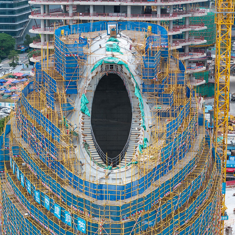 MAD architects’ shenzhen culture park enters final construction phase before 2025 opening