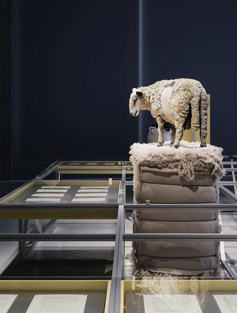 formafantasma examines sheep's layered influence on human history at stedelijk museum