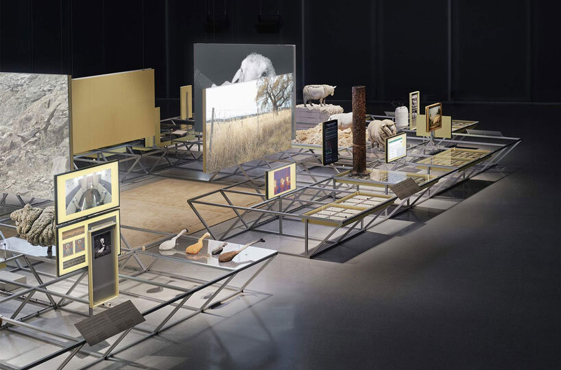 formafantasma examines sheep's layered influence on human history at stedelijk museum