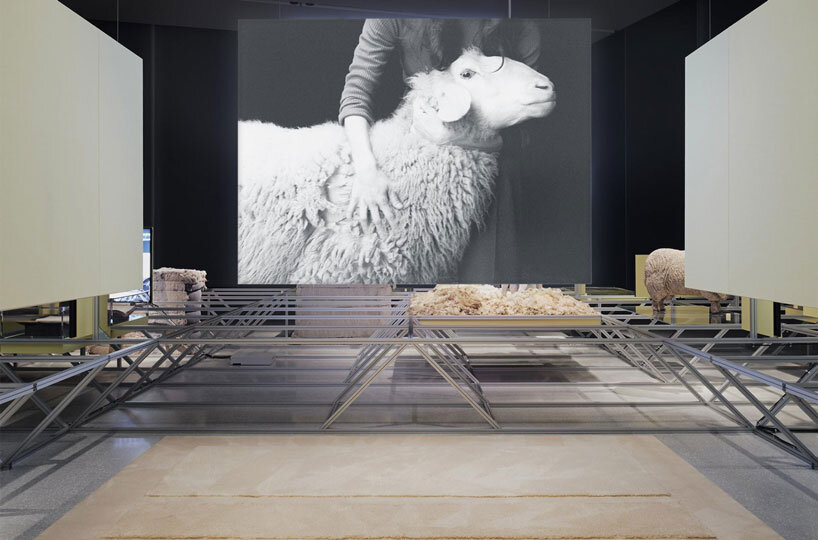 formafantasma examines sheep's layered influence on human history at stedelijk museum