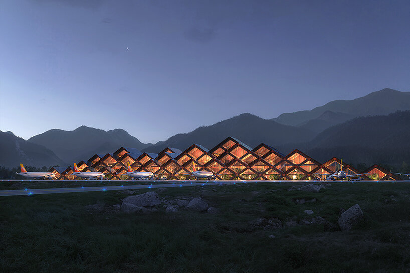 bjarke ingels bhutah airport