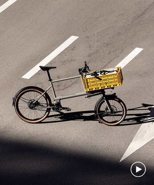 electric and bio, MONoPOLE no O1 bike integrates modular frame for cargo transport