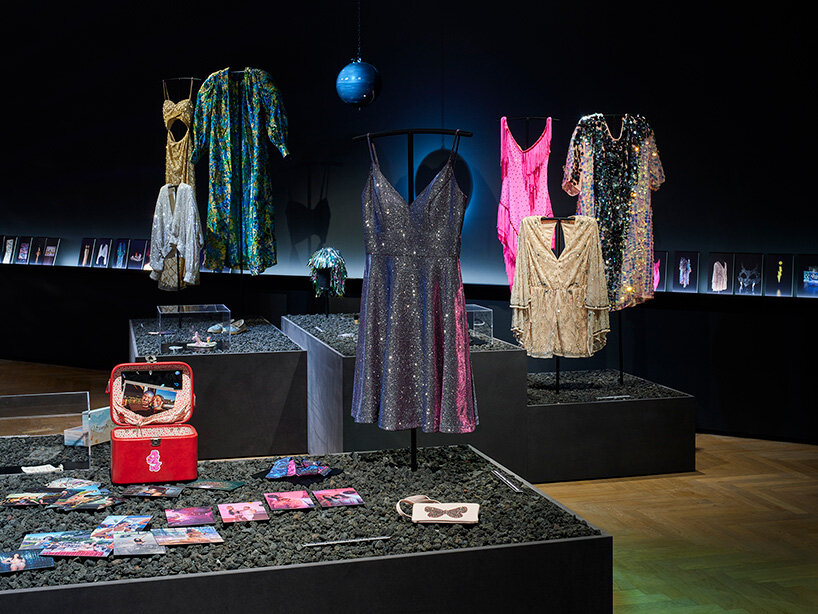 from feminist protests to pop icons, MK&G's glitter show explores self-expression in sparkle