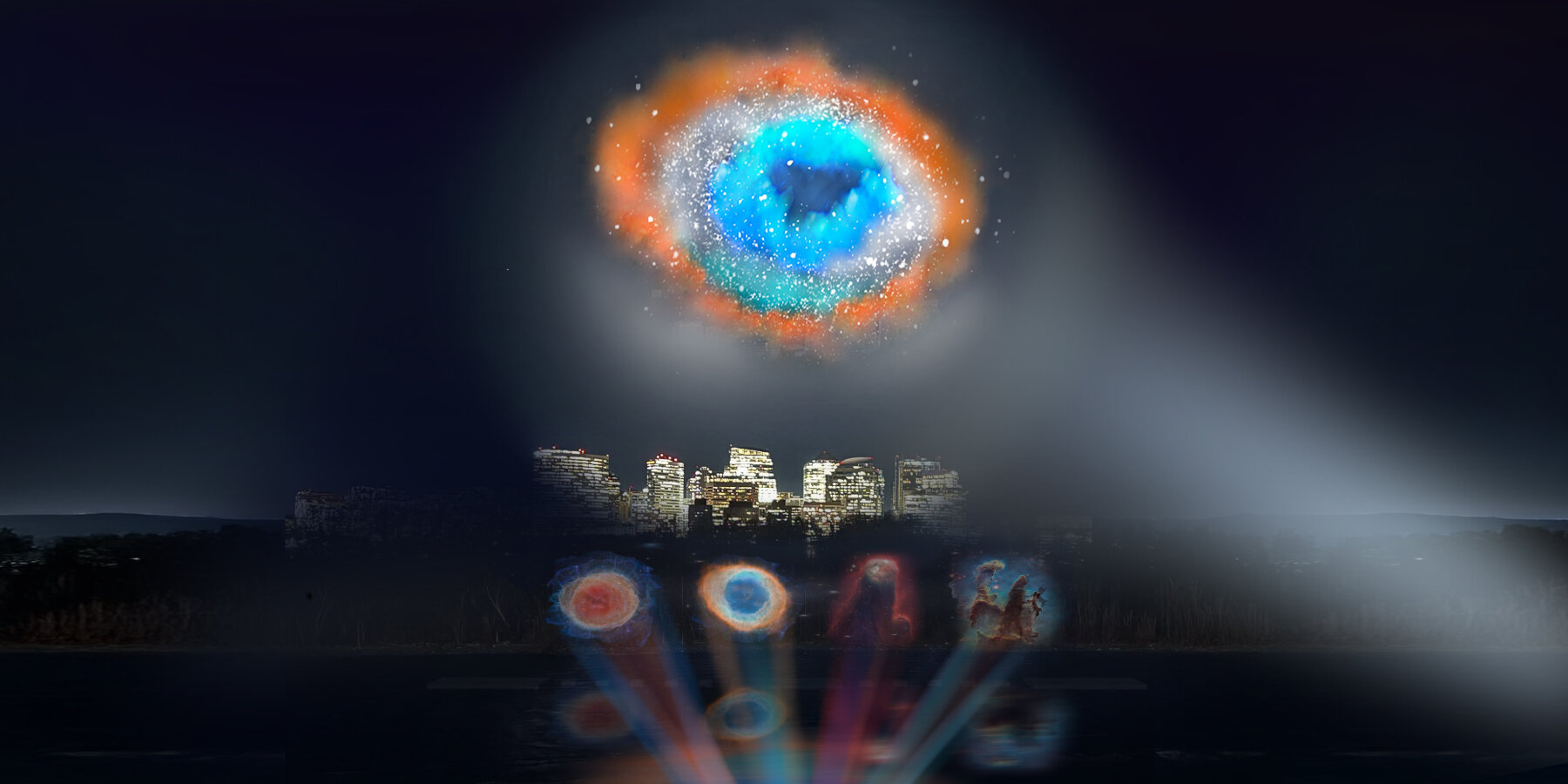 foster-partners-lunar-habitats-cai-guo-qiang-fireworks-EARTH-to-SPACE-festival-designboom-ban2