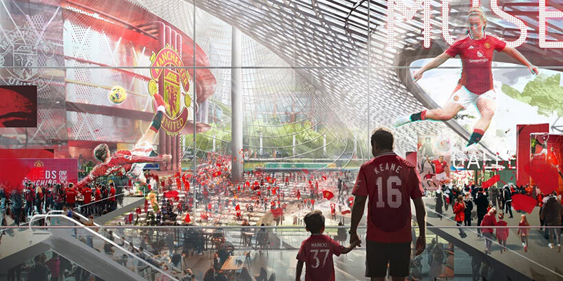 Affiche Manchester United Old Trafford - Format A3 (297x420mm), Impression Art Sur Papier 350g/m², Déco Murale Fan Football