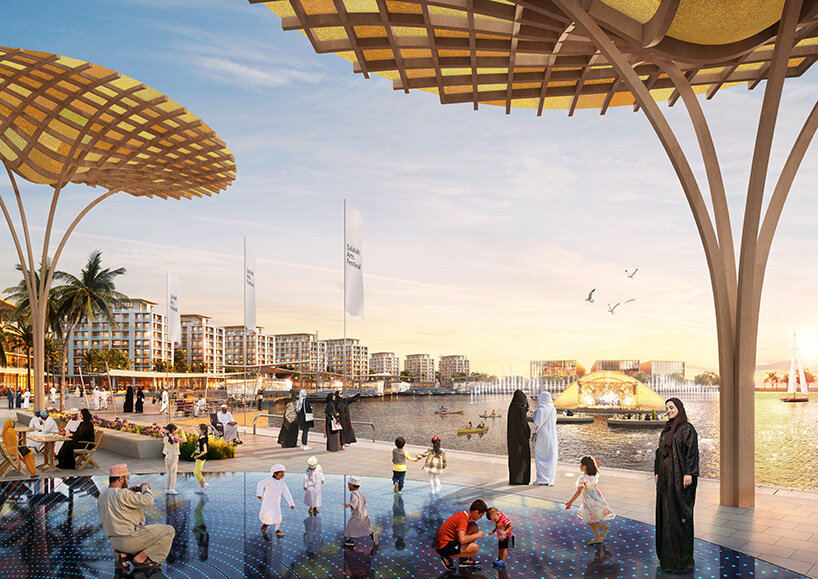 sasaki plans walkable waterfront development 'new city salalah' in oman