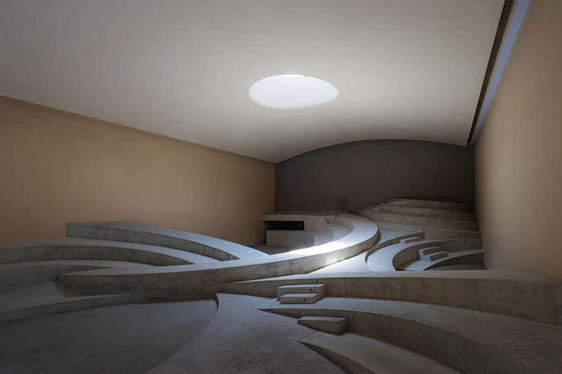 sculptural multi-centered interior by spActrum unfolds as continuous topography in china
