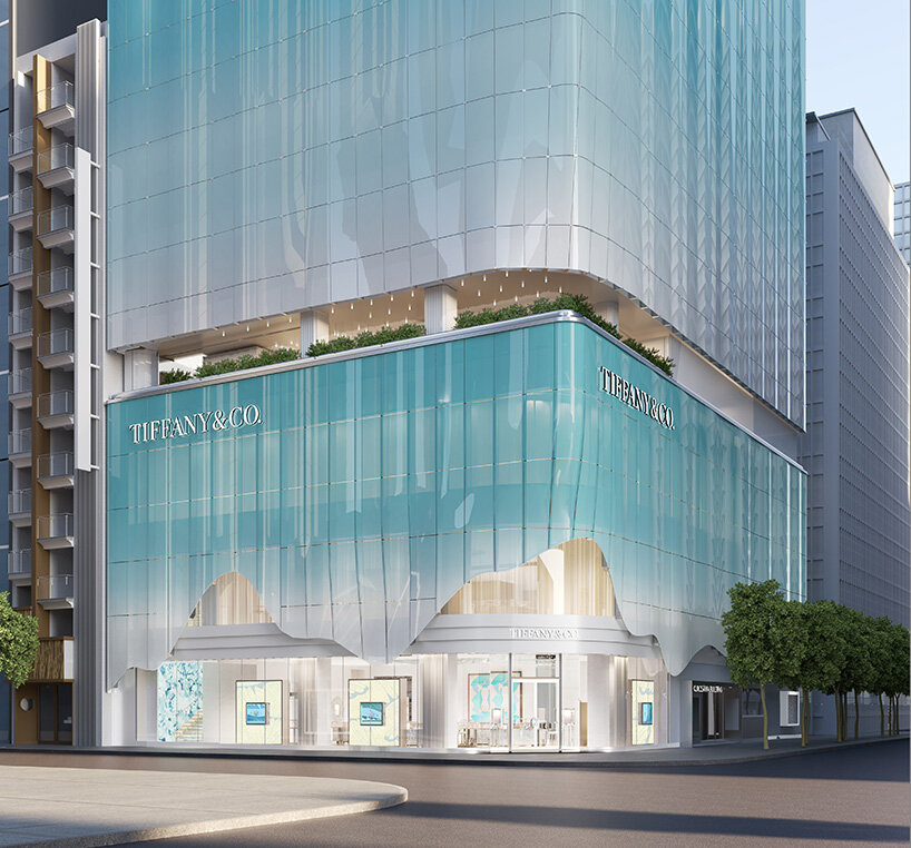 Tiffany & co. Untuk membuka toko Asia terbesarnya dengan unggulan Ginza di Tokyo