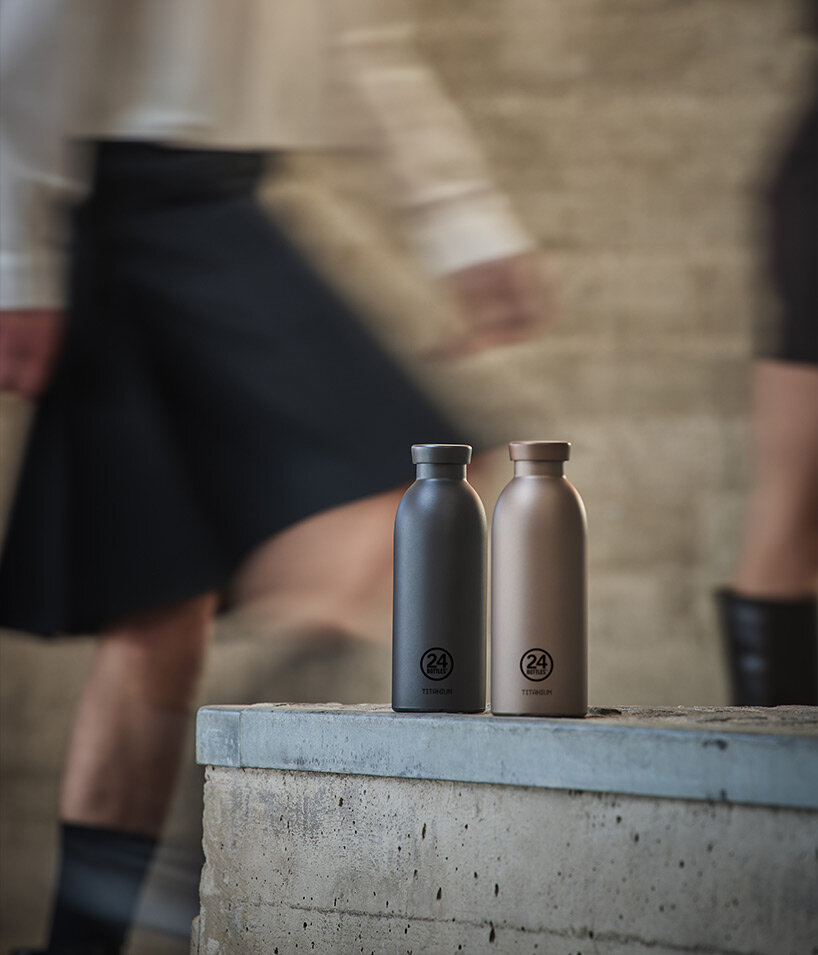 24Bottles launches hyper-light titanium collection during milan design week 2025