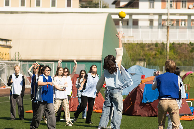 IED sets up urban glitch camp turning milan design week into a global campus for students