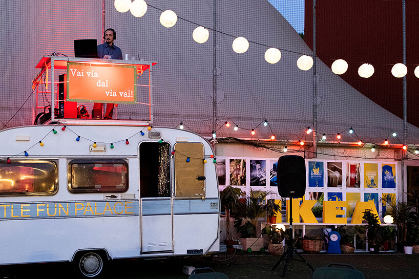 IED sets up urban glitch camp turning milan design week into a global campus for students