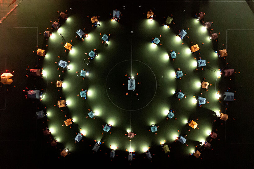 IED sets up urban glitch camp turning milan design week into a global campus for students