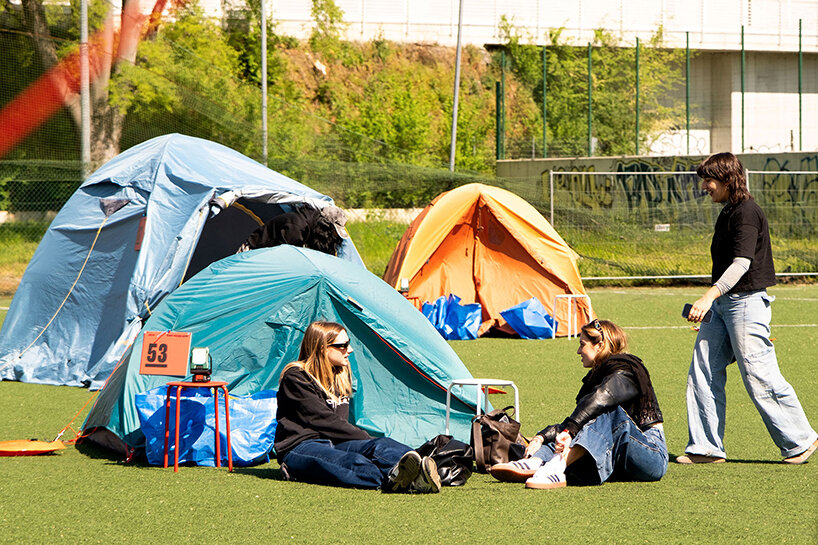 IED sets up urban glitch camp turning milan design week into a global campus for students