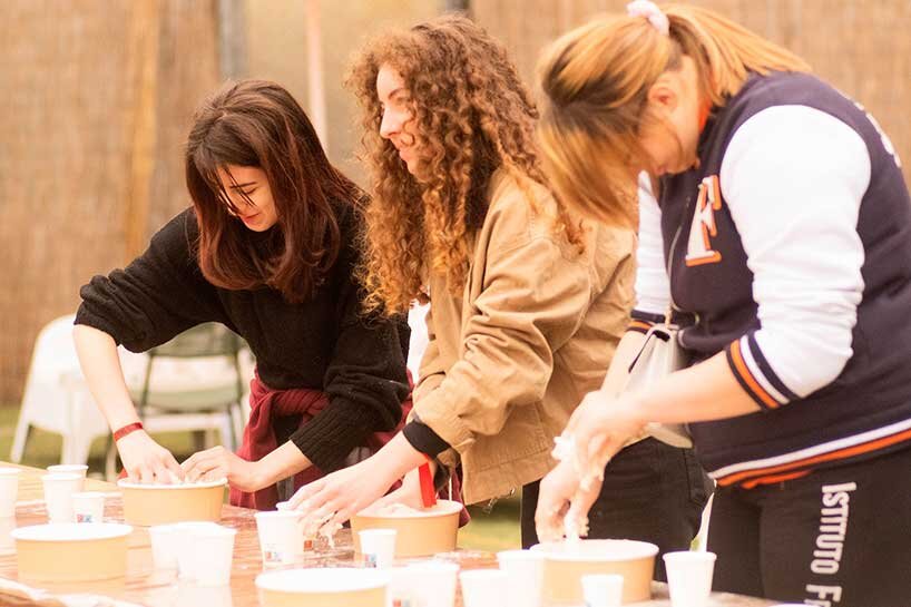 IED sets up urban glitch camp turning milan design week into a global campus for students