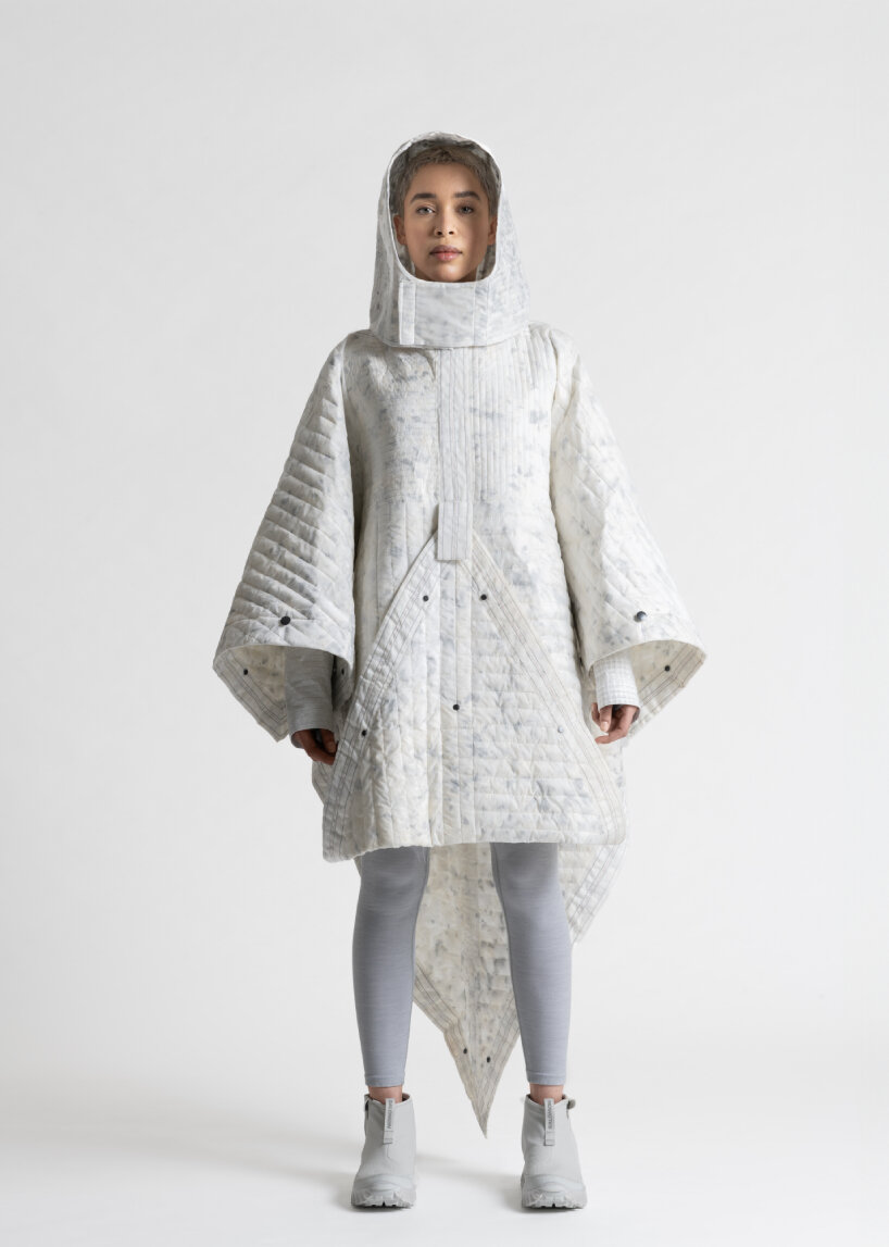 LAYER RÆBURN cape jacket