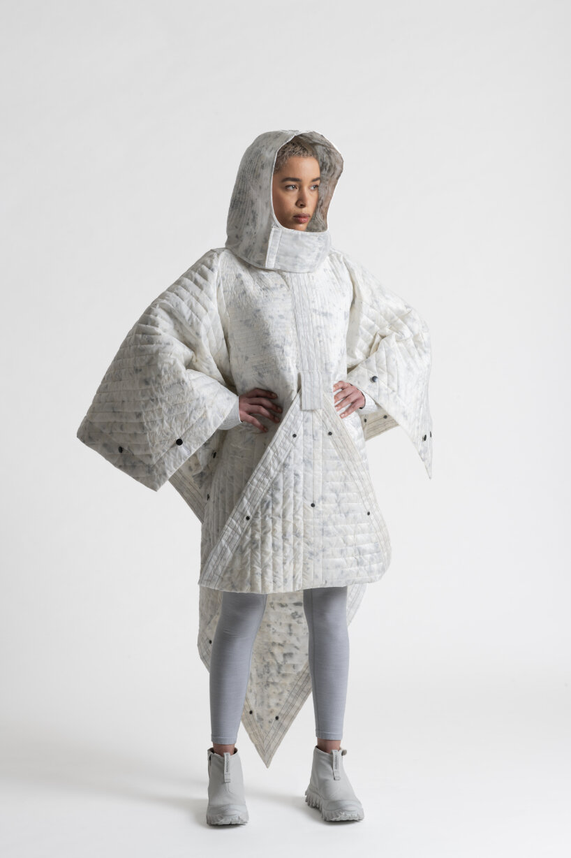 LAYER RÆBURN cape jacket