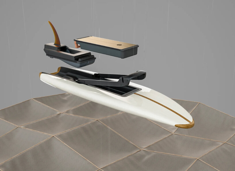 LIND modular electric surfboards