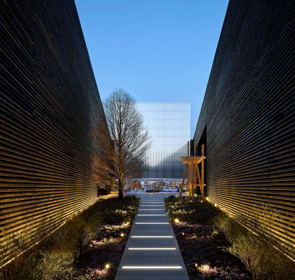 trahan architects' winged pavilion spotlights USA culture & innovation at expo 2025 osaka