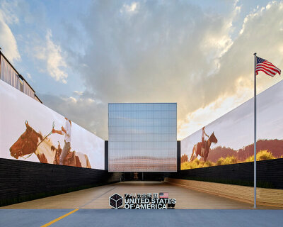 trahan architects' winged pavilion spotlights USA culture & innovation at expo 2025 osaka
