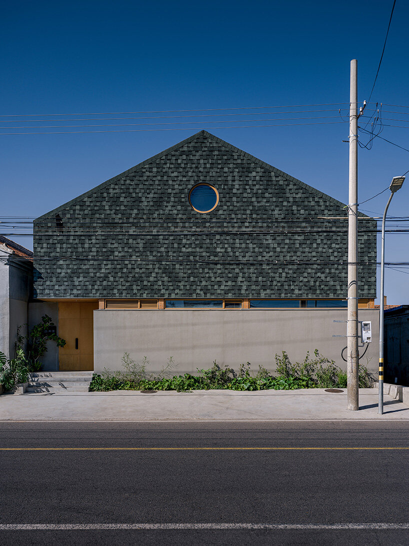 Archstudio invigorates the Court's tradition with the wooden pension in Beijing