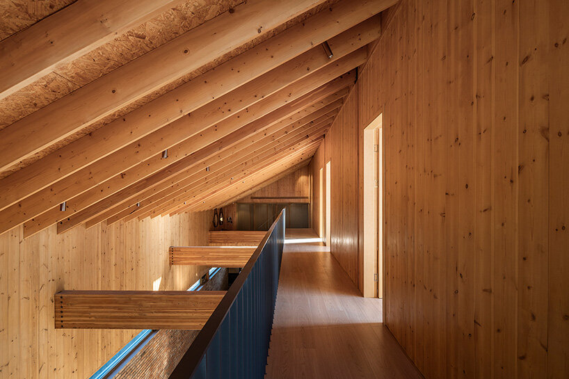 archstudio revives courtyard tradition with timber-framed guesthouse in beijing