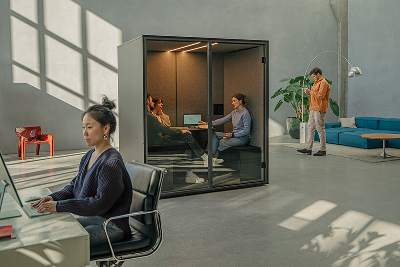 berlin acoustics lets silence speak louder in office design with soundproof cabins