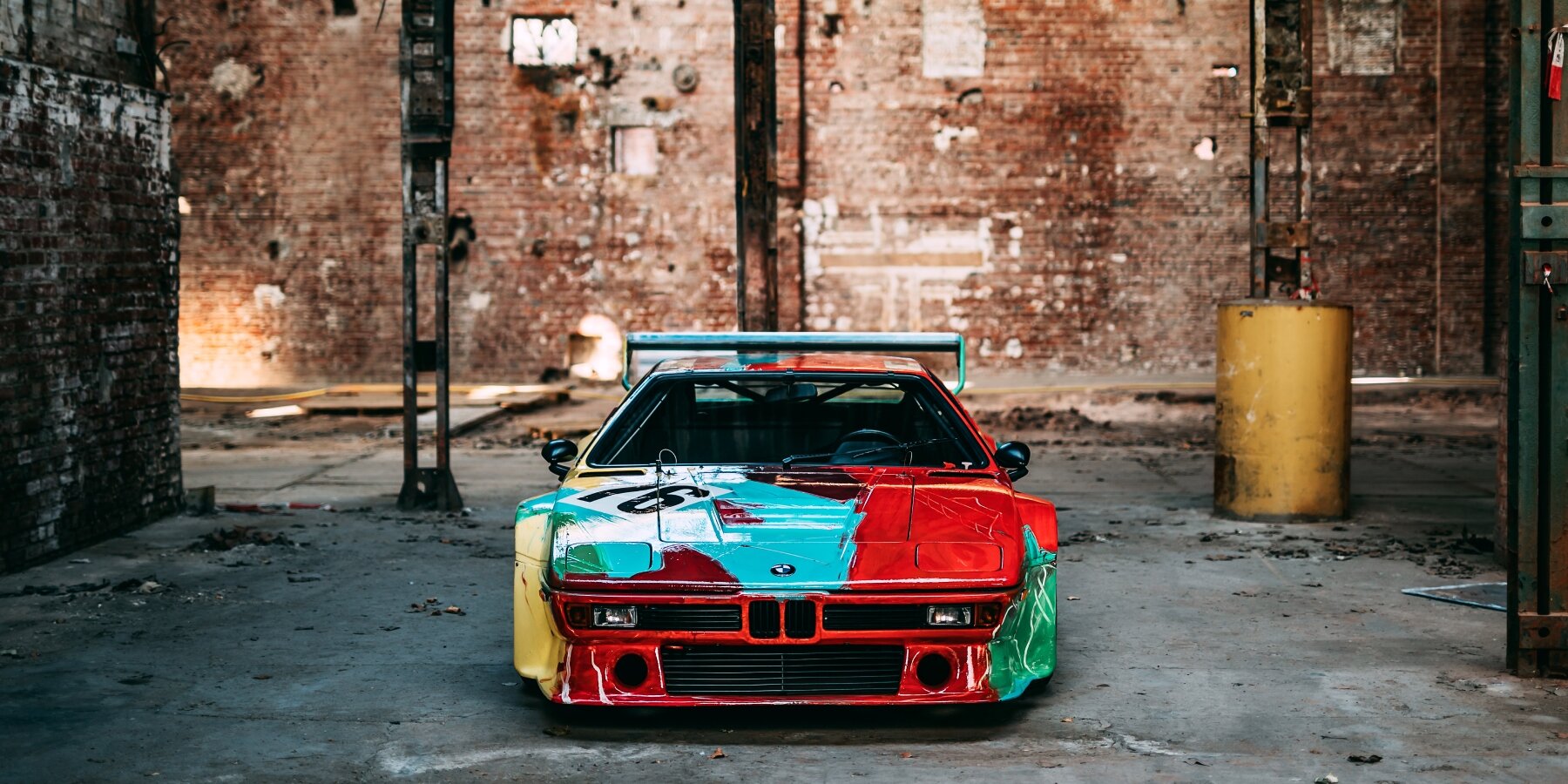 bmw-art-car-world-tour-art-dubai-andy-warhol-m1-designboom-01