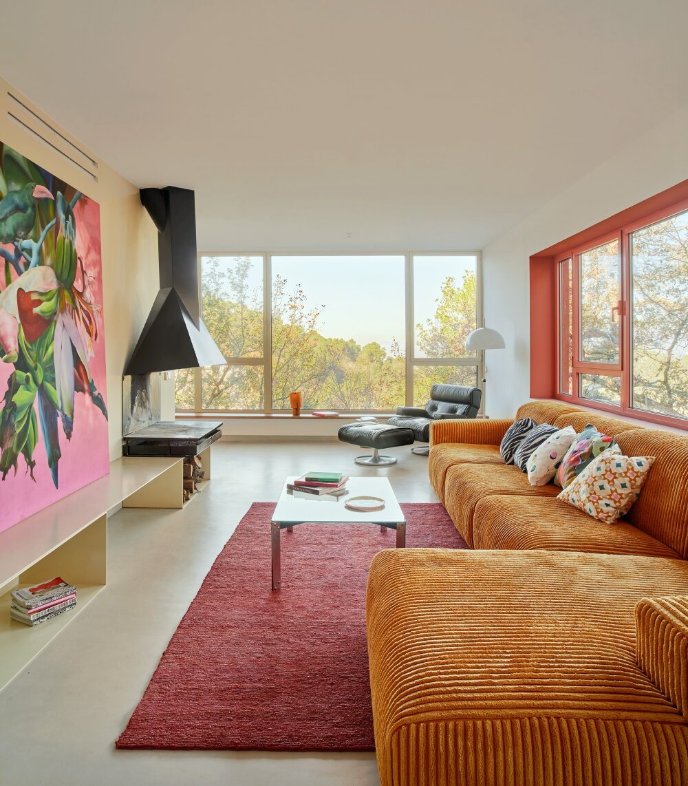 raúl sánchez's casa magarola rests above steep, sloping terrain in spain