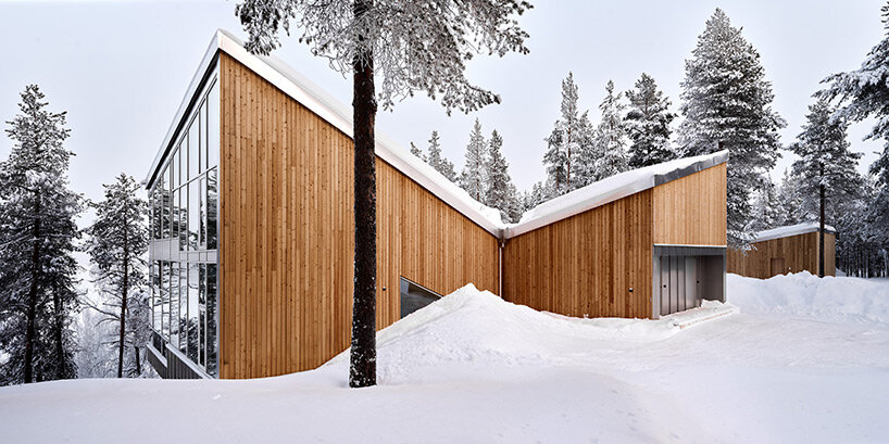Cliffhang: Pyrenen & Salo remotely, over the forests of northern Finland