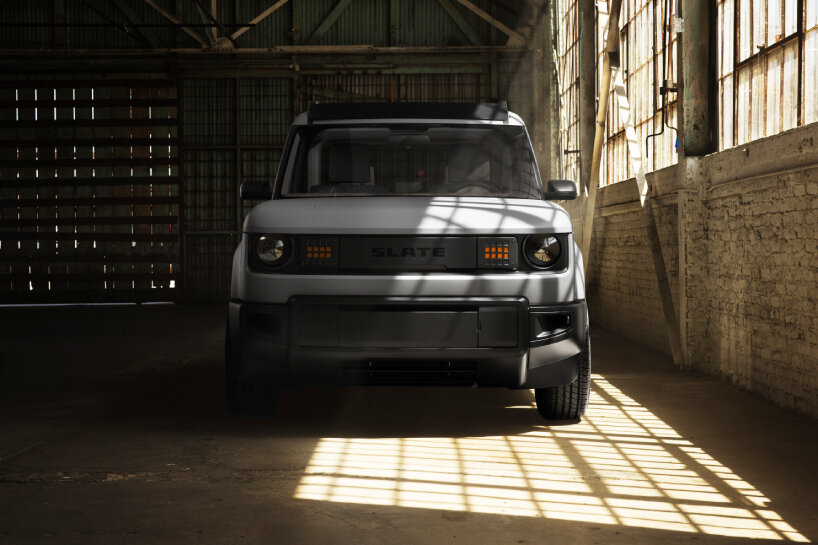 electric pickup truck slate