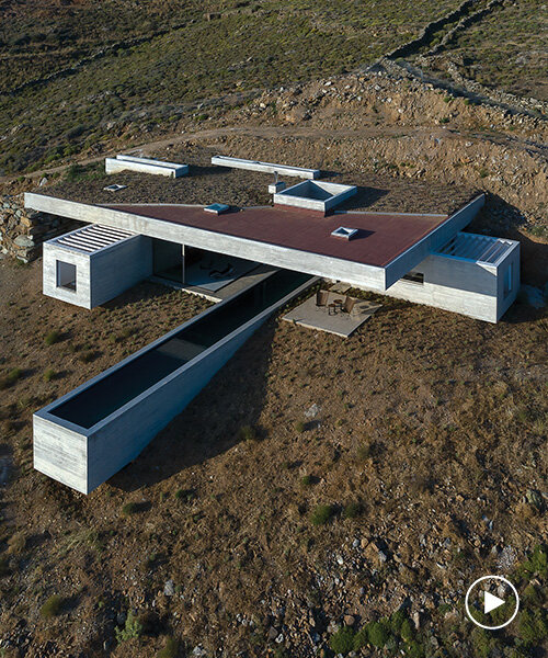 designboom steps inside aristides dallas architects' athens studio, where context shapes form