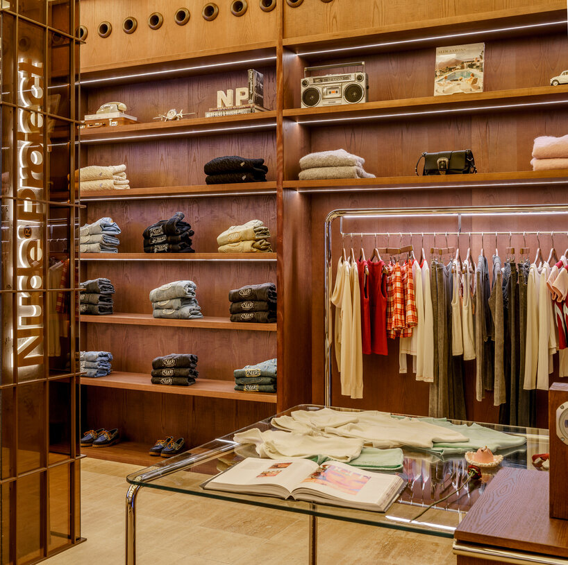 el departamento turns nude project's madrid flagship into a hollywood-style 'open mansion'