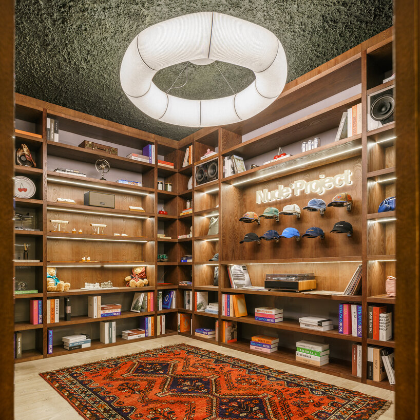 el departamento turns nude project's madrid flagship into a hollywood-style 'open mansion'