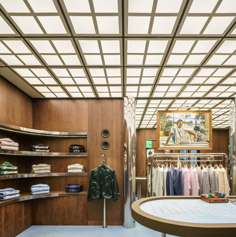 el departamento turns nude project's madrid flagship into a hollywood-style 'open mansion'