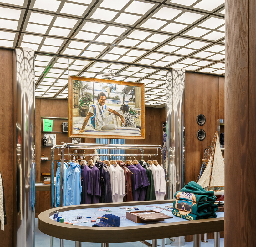 el departamento turns nude project's madrid flagship into a hollywood-style 'open mansion'