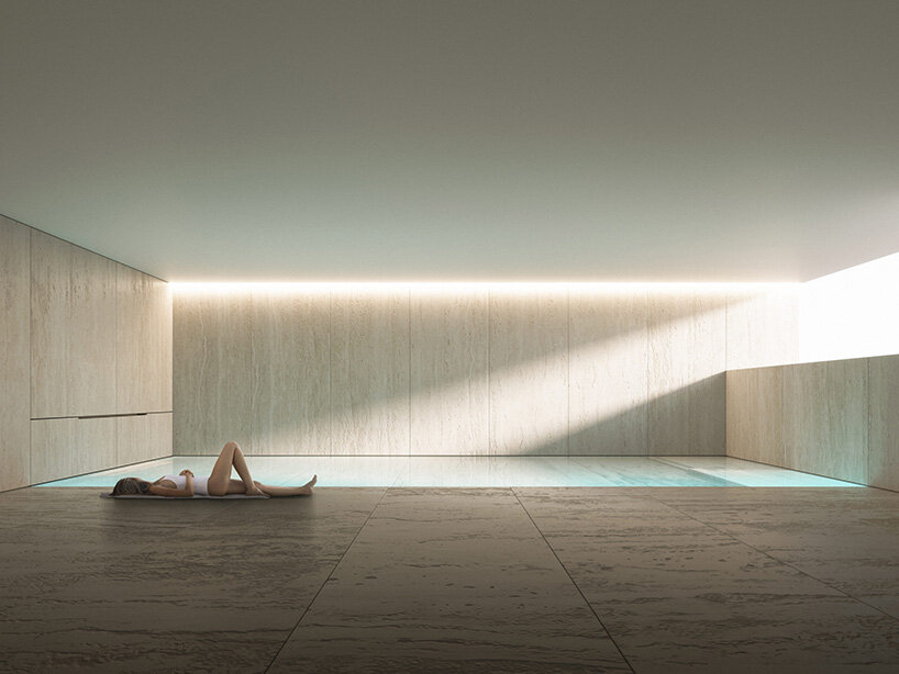 flowing three-story villa by fran silvestre glides across the southern spanish landscape