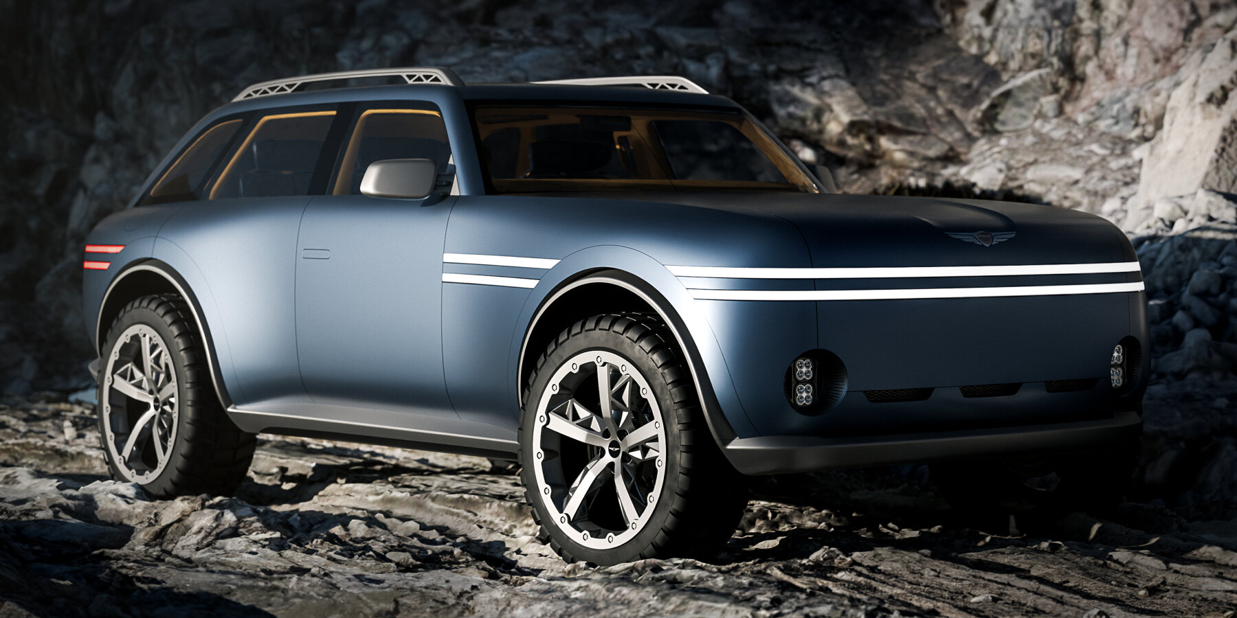genesis-X-gran-equator-concept-SUV-dials-dashboard-vintage-camera-designboom-ban2