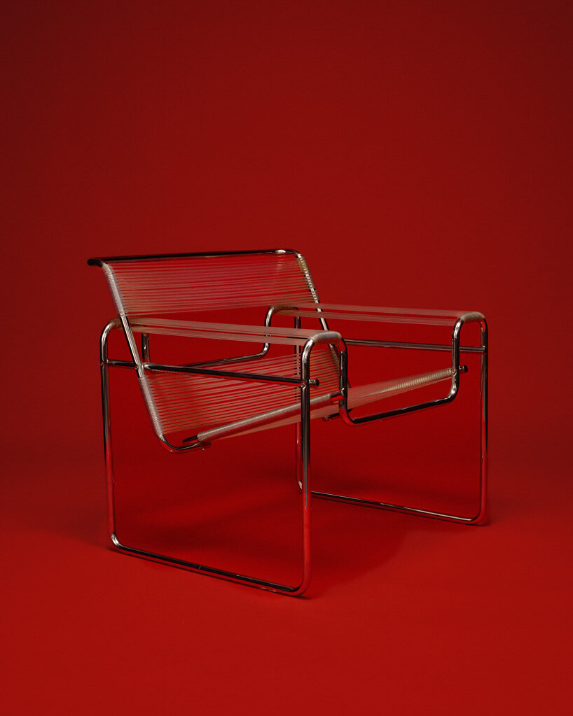 Marcel Breuer's Wassily Style Spaghetti B3 Chairs
