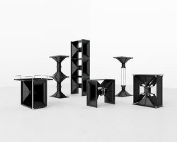 horn series by juyong shim turns discarded speaker components into sculptural furniture