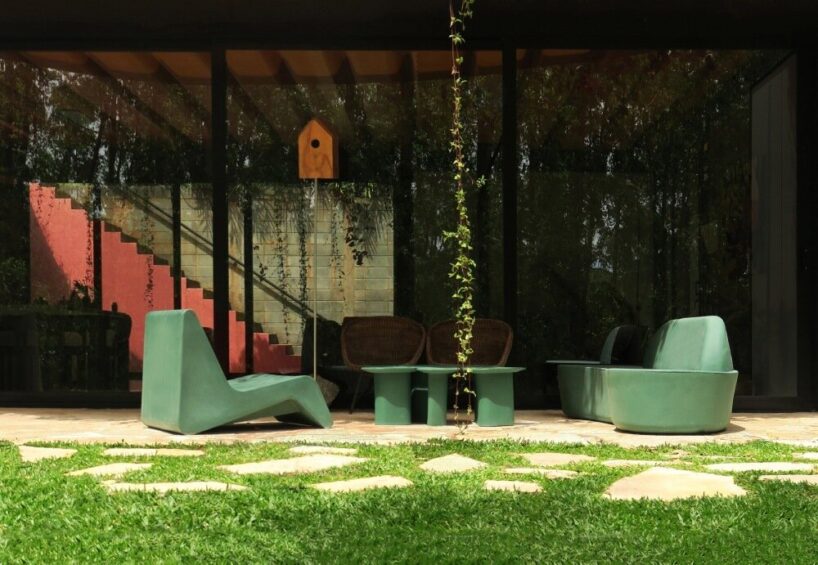 paul clemence captures perforated steel curves of rodrigo ohtake's ...