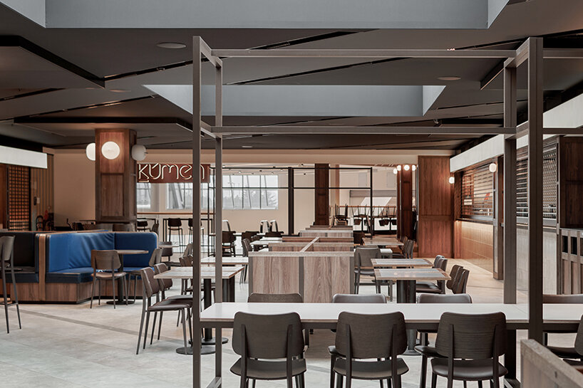 FMG & iris ceramica's surfaces revive reykjavík’s mall from the food court to the cinema