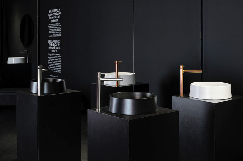 yves behar explores 'poetics of water' with LAUFEN VOLTA wash basin