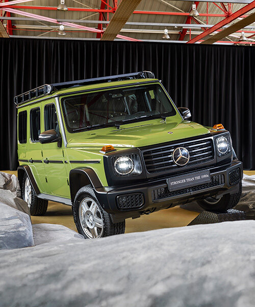 mercedes-benz revisits G-class heritage with limited STRONGER THAN THE 1980s edition