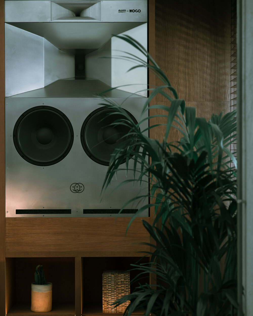 Giorgia Longoni Studio Channels Retro Japanese Jazz Cafés for 360 degree sound bar in Milan